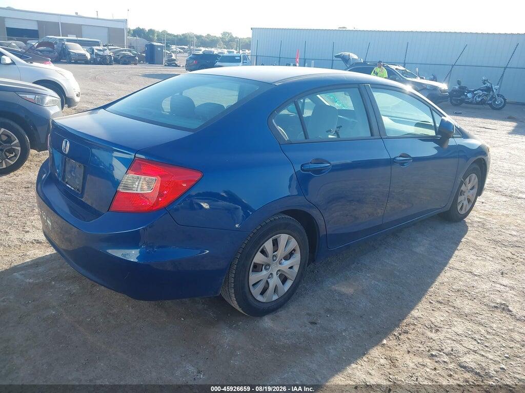 19XFB2F55CE361450 2012 HONDA CIVIC photo no. 4