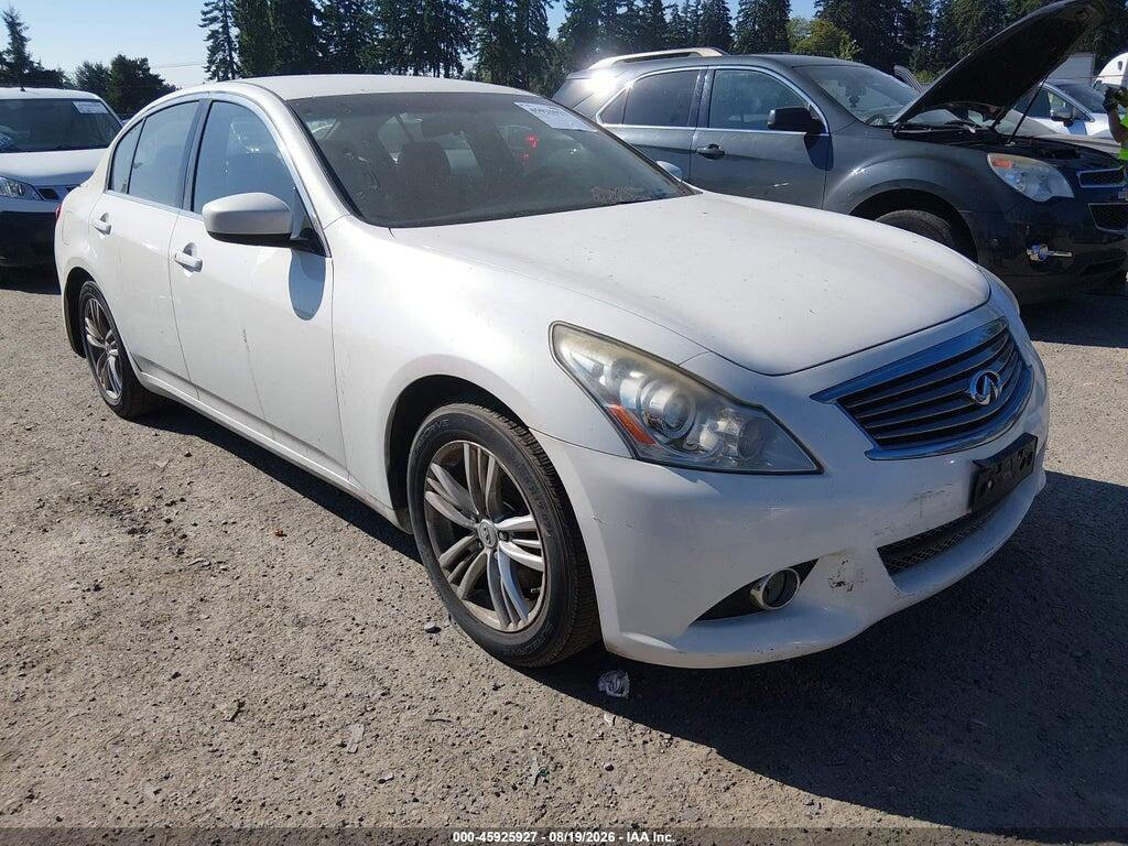 2011 INFINITI G25 JN1DV6AP4BM604134