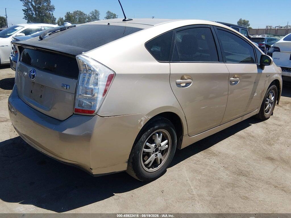 JTDKN3DU6B0256543 2011 TOYOTA PRIUS photo no. 4
