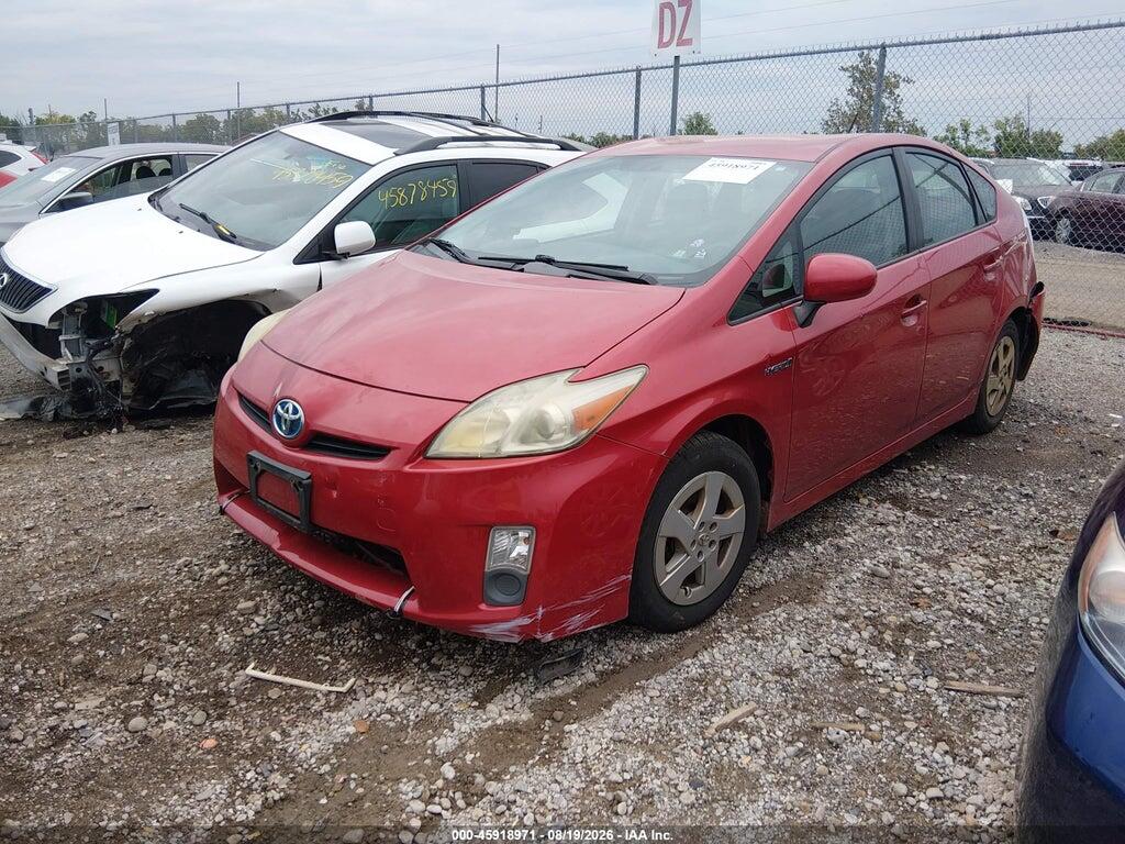 JTDKN3DU3B0257181 2011 TOYOTA PRIUS photo no. 2