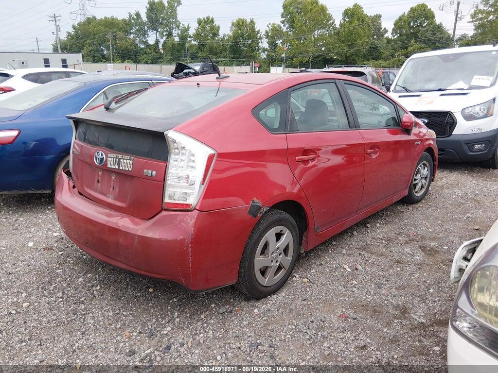 JTDKN3DU3B0257181 2011 TOYOTA PRIUS photo no. 4