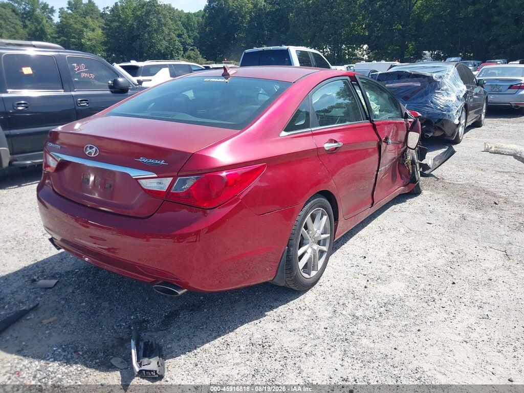 5NPEC4AC0BH115295 2011 HYUNDAI SONATA photo no. 4