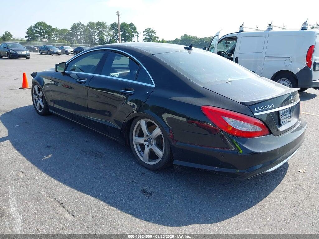 WDDLJ9BB9CA048730 2012 MERCEDES-BENZ CLS 550 photo no. 3
