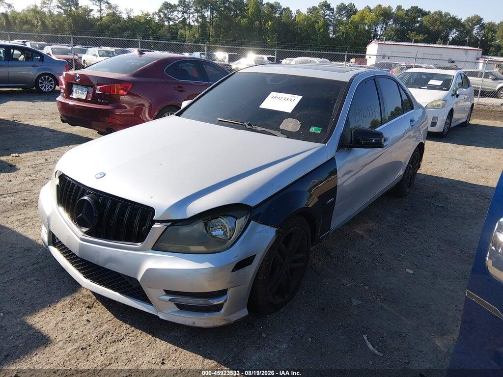 WDDGF8BB8CR228313 2012 MERCEDES-BENZ C 300 photo no. 2