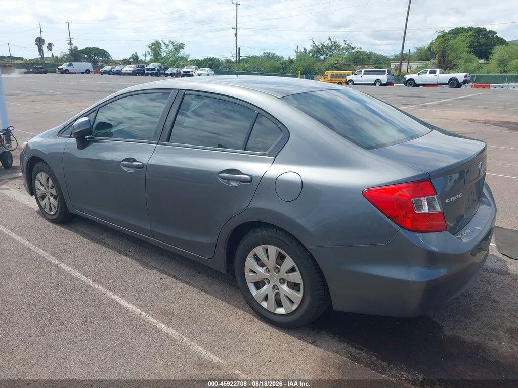 19XFB2F56CE359268 2012 HONDA CIVIC photo no. 3