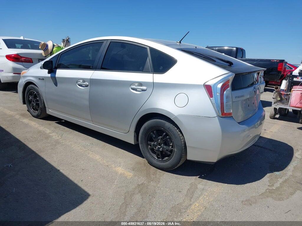 JTDKN3DUXC5379427 2012 TOYOTA PRIUS photo no. 3