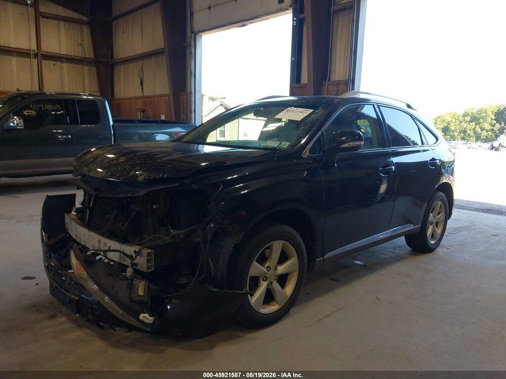 2T2BK1BA0CC130431 2012 LEXUS RX 350 photo no. 2