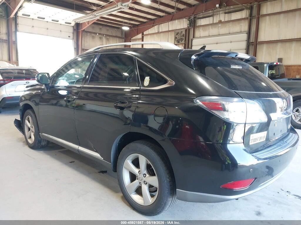 2T2BK1BA0CC130431 2012 LEXUS RX 350 photo no. 3