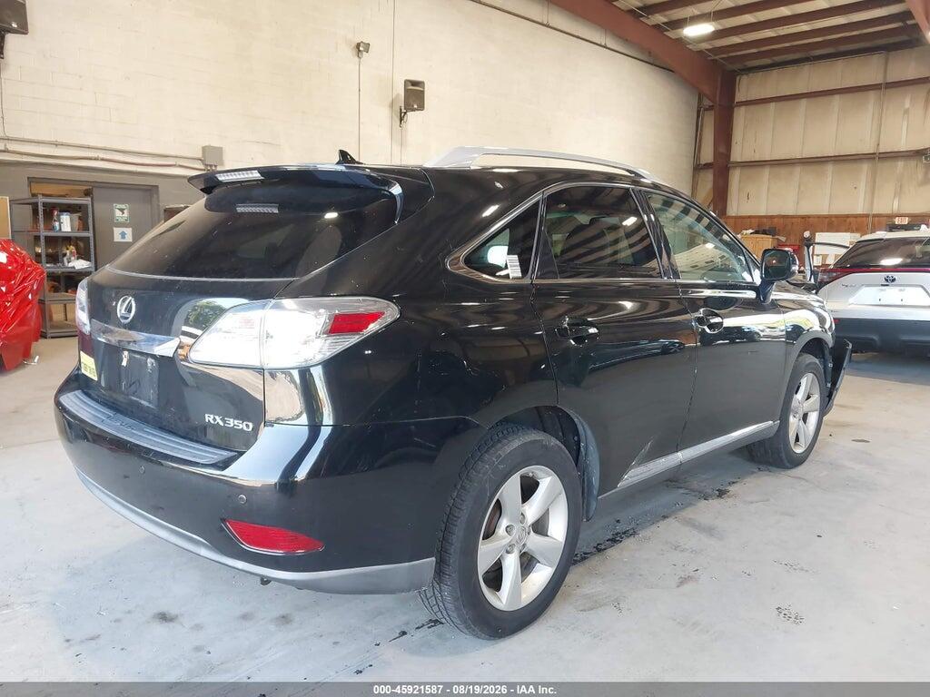 2T2BK1BA0CC130431 2012 LEXUS RX 350 photo no. 4