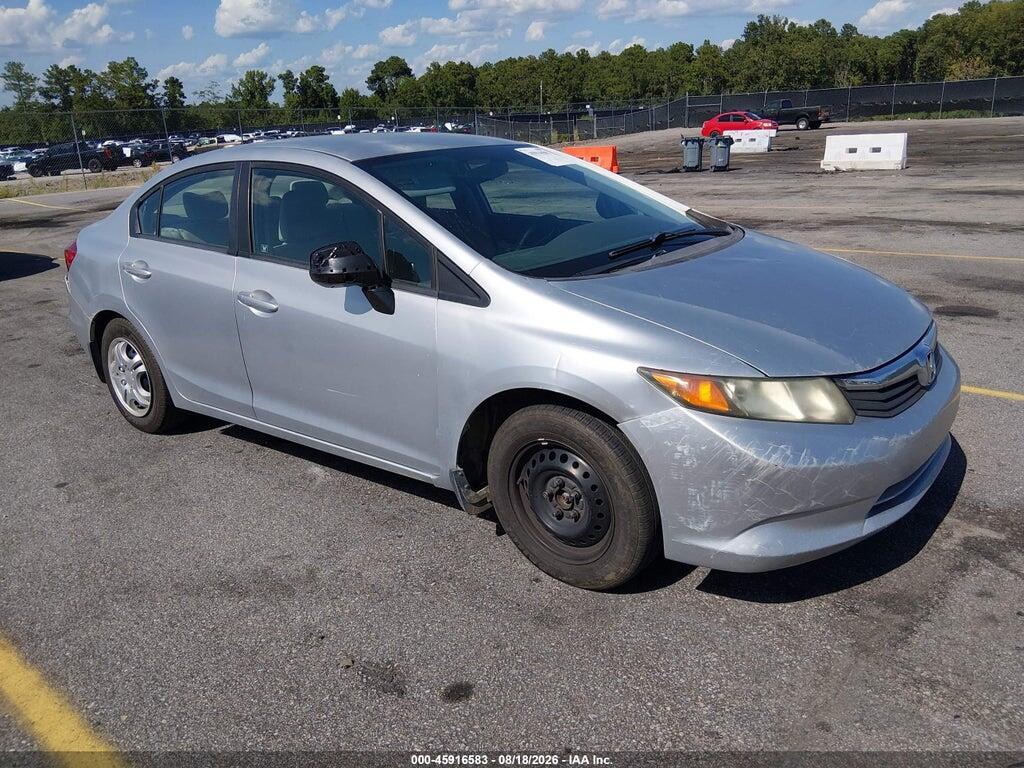 2HGFB2F53CH589419 2012 HONDA CIVIC photo no. 1