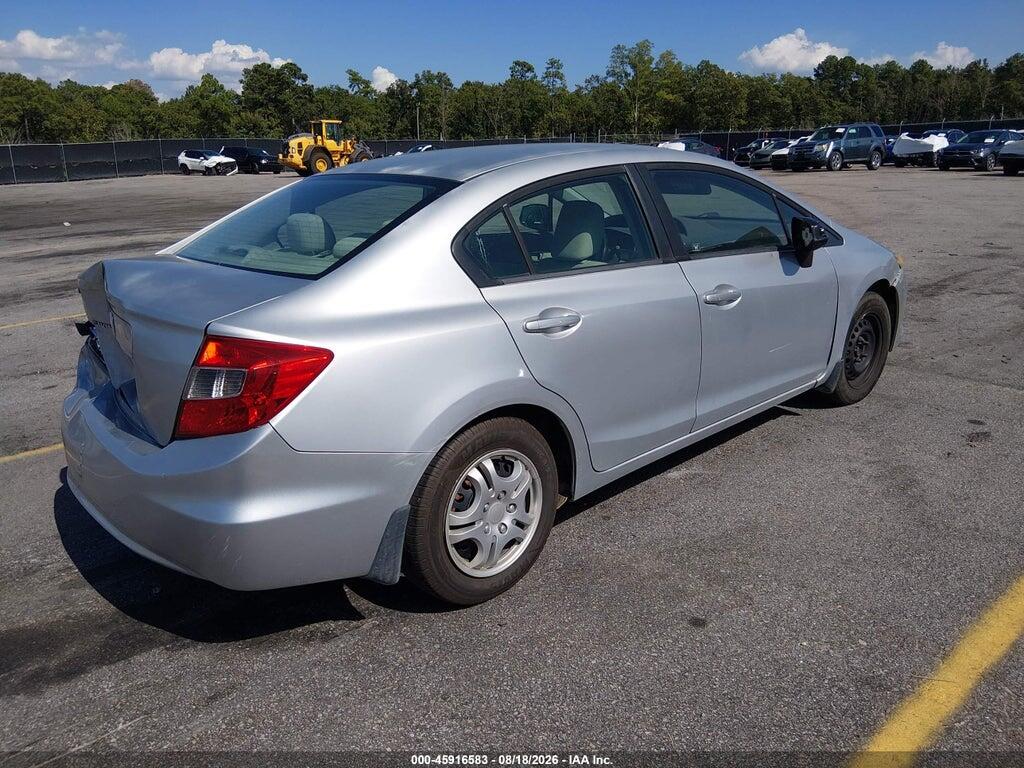 2HGFB2F53CH589419 2012 HONDA CIVIC photo no. 4