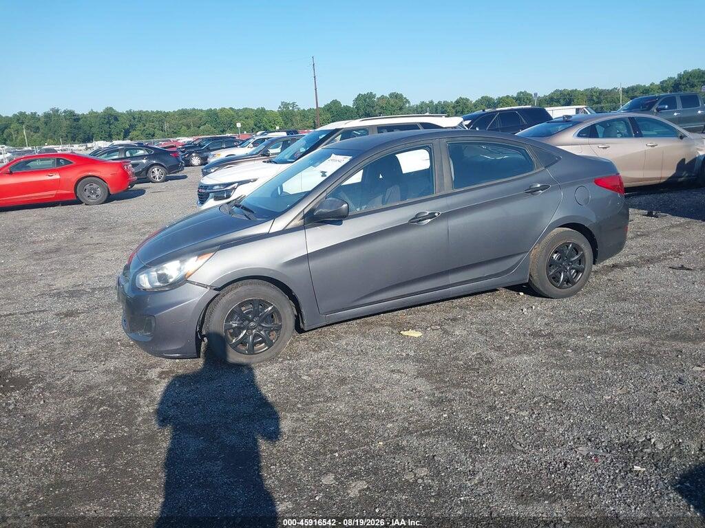 KMHCT4AE8CU051583 2012 HYUNDAI ACCENT photo no. 2
