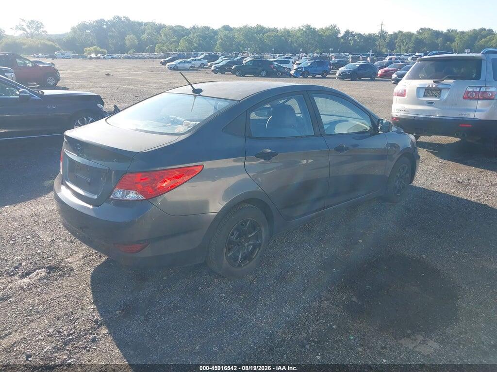KMHCT4AE8CU051583 2012 HYUNDAI ACCENT photo no. 4