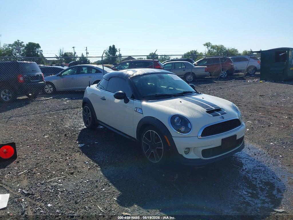 2012 MINI COOPER S WMWSX3C58CT408131