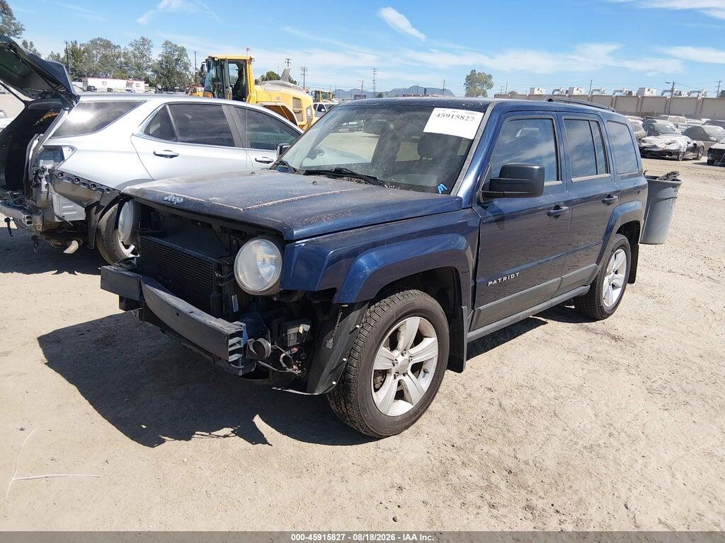 1C4NJPFA2CD647489 2012 JEEP PATRIOT photo no. 2