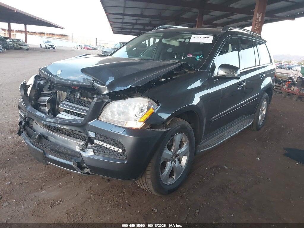 4JGBF7BE7CA767105 2012 MERCEDES-BENZ GL 450 photo no. 2