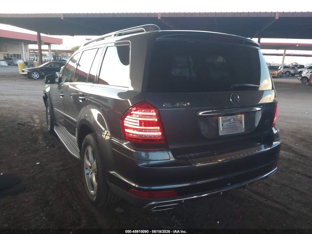 4JGBF7BE7CA767105 2012 MERCEDES-BENZ GL 450 photo no. 3