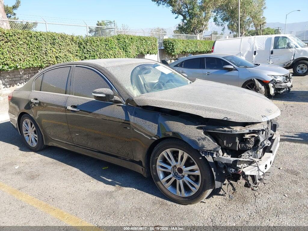 2012 HYUNDAI GENESIS KMHGC4DDXCU202492