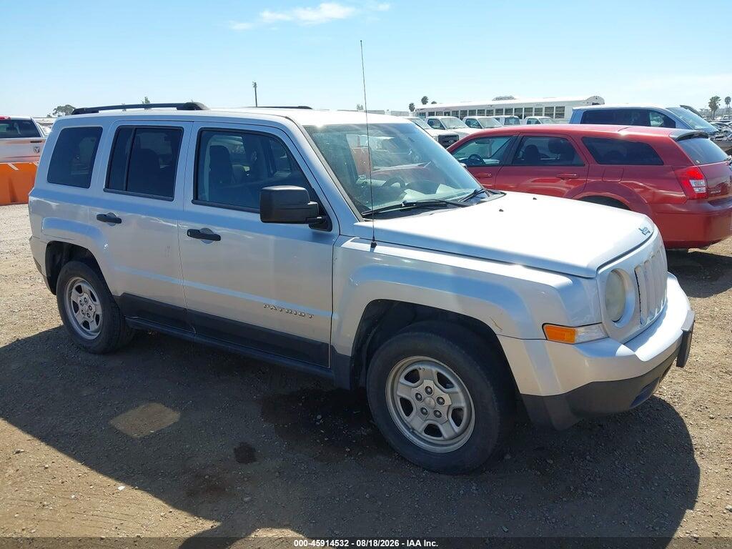 2012 JEEP PATRIOT 1C4NJPBA3CD542319