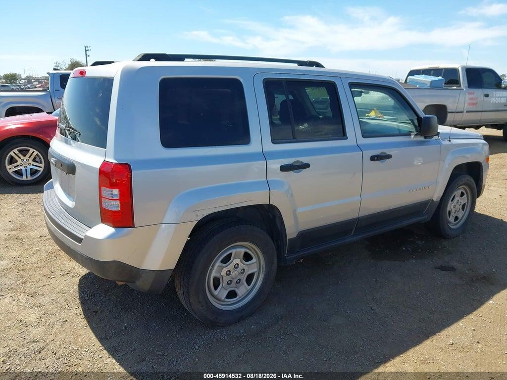 1C4NJPBA3CD542319 2012 JEEP PATRIOT photo no. 4