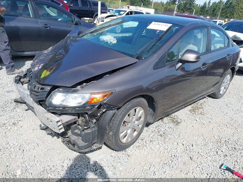 2HGFB2F50CH569337 2012 HONDA CIVIC photo no. 2