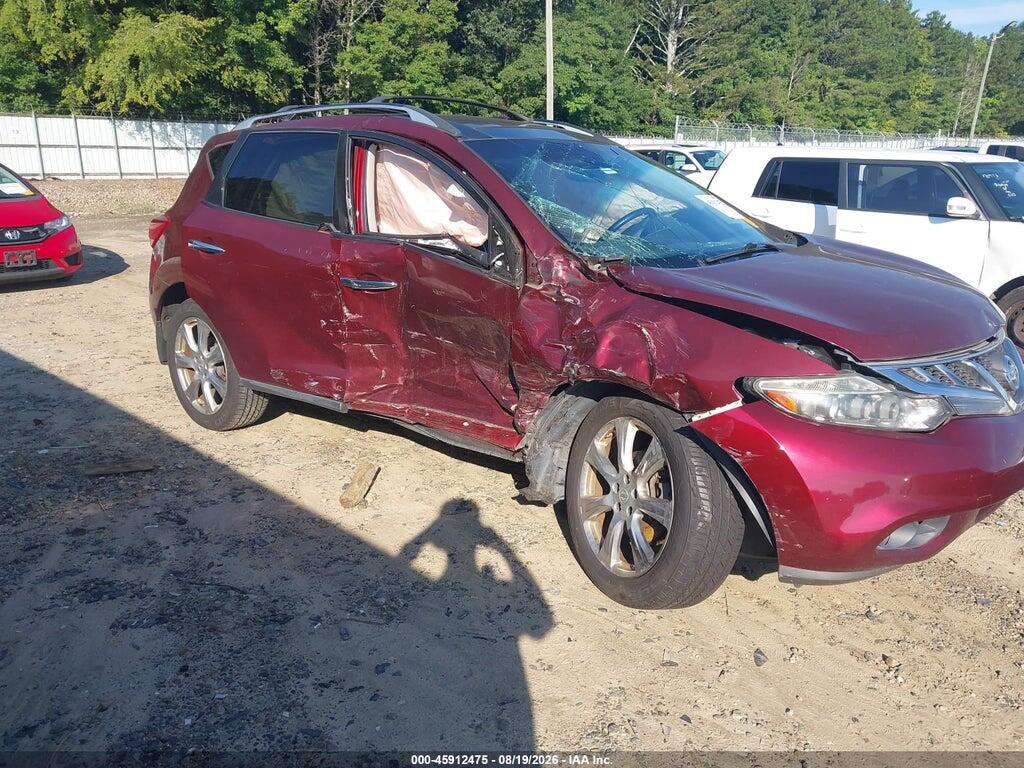 2012 NISSAN MURANO JN8AZ1MW4CW216731