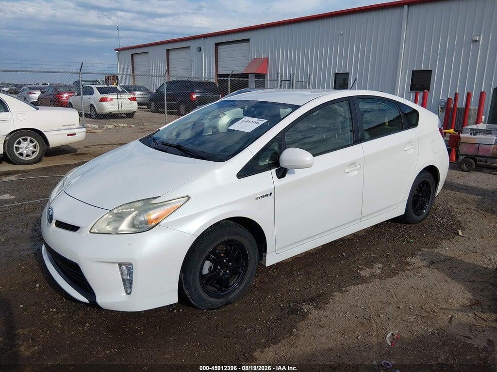JTDKN3DU5C5458021 2012 TOYOTA PRIUS photo no. 2
