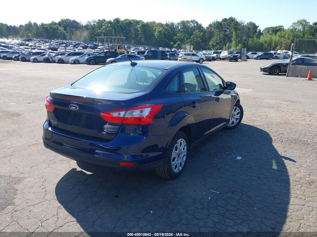 1FAHP3F29CL149248 2012 FORD FOCUS photo no. 4