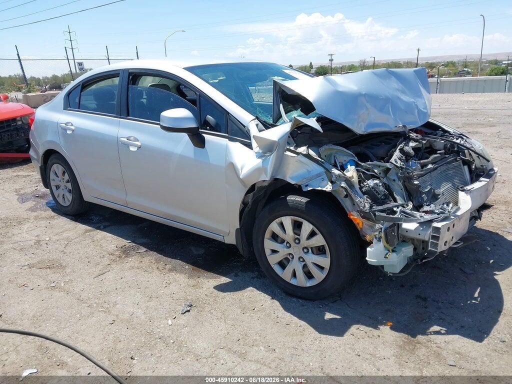 2HGFB2F59CH569112 2012 HONDA CIVIC photo no. 1