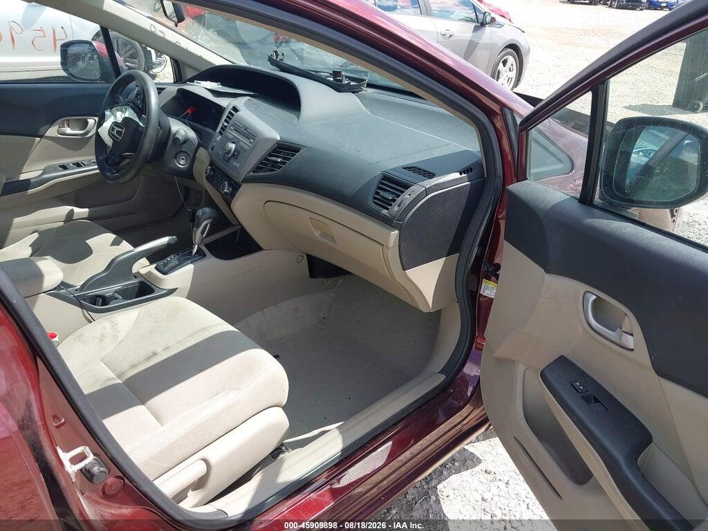19XFB2F56CE070715 2012 HONDA CIVIC photo no. 5