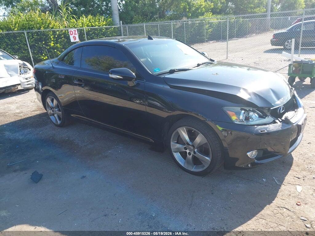 2011 LEXUS IS 350C JTHFE2C29B2505576