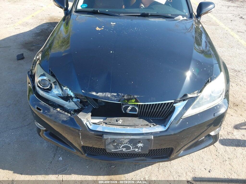 JTHFE2C29B2505576 2011 LEXUS IS 350C photo no. 10