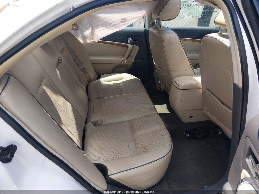 3LNHL2GC7BR761337 2011 LINCOLN MKZ photo no. 8