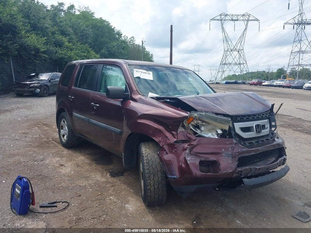 2011 HONDA PILOT 5FNYF4H20BB023474