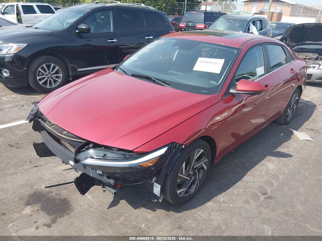 KMHLS4DG7SU983739 2025 HYUNDAI ELANTRA photo no. 2