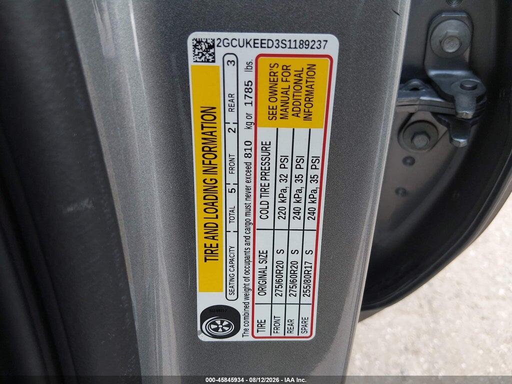 2GCUKEED3S1189237 2025 CHEVROLET SILVERADO 1500 photo no. 9