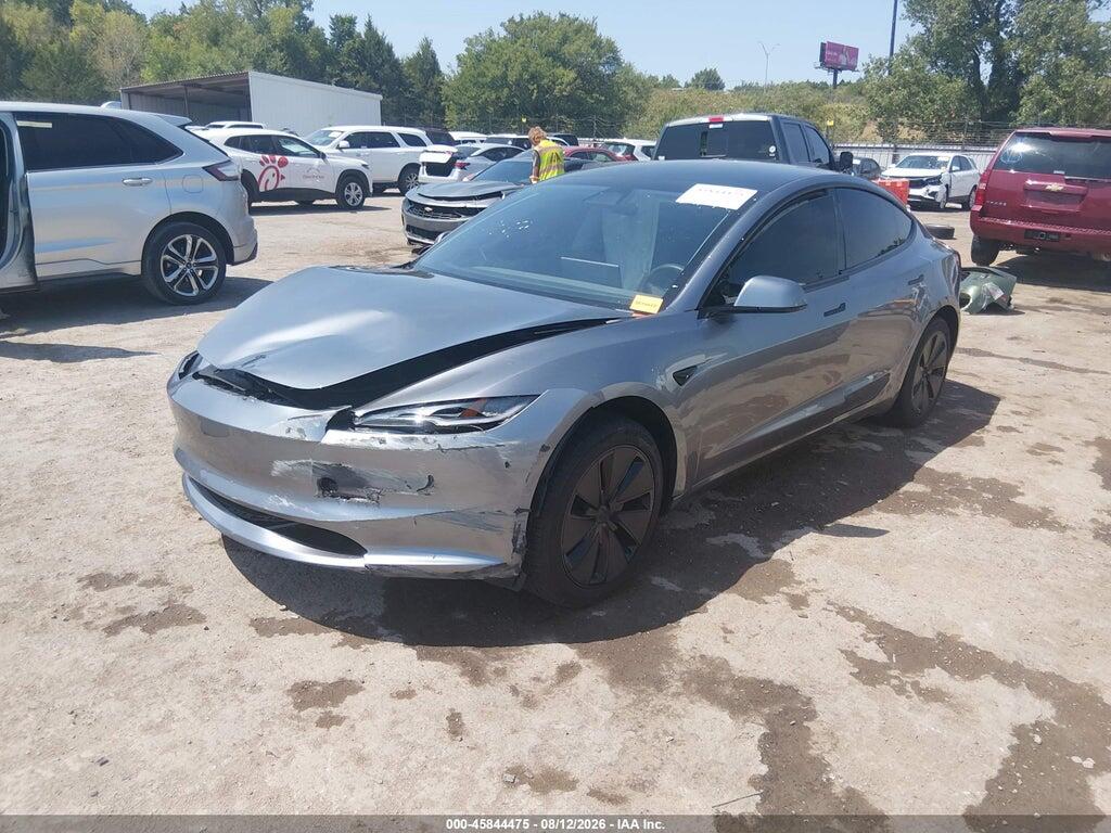 5YJ3E1EA2SF068942 2025 TESLA MODEL 3 photo no. 2