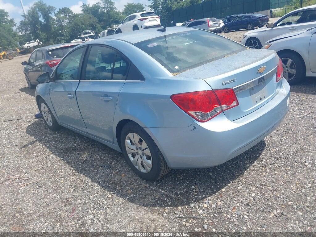 1G1PC5SH5C7290245 2012 CHEVROLET CRUZE photo no. 3