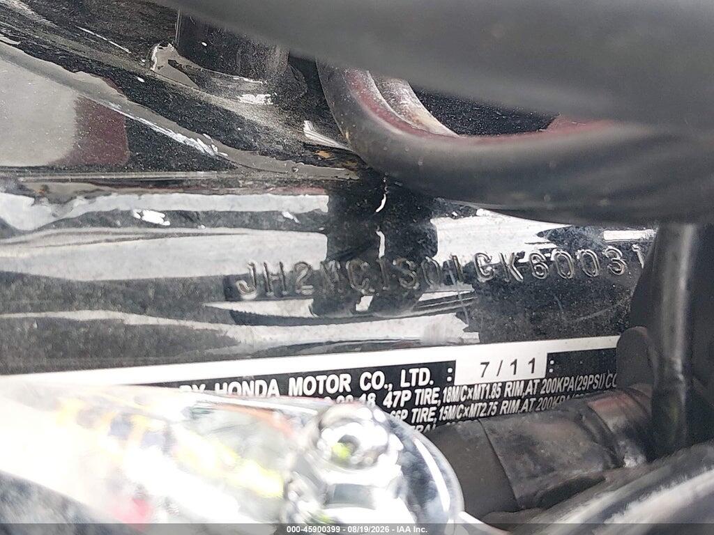 JH2MC1301CK600312 2012 HONDA CMX250 photo no. 10