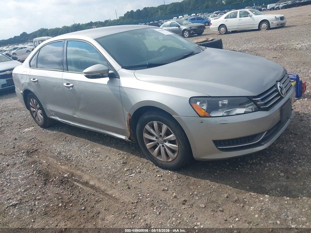 1VWAP7A32CC051999 2012 VOLKSWAGEN PASSAT photo no. 1