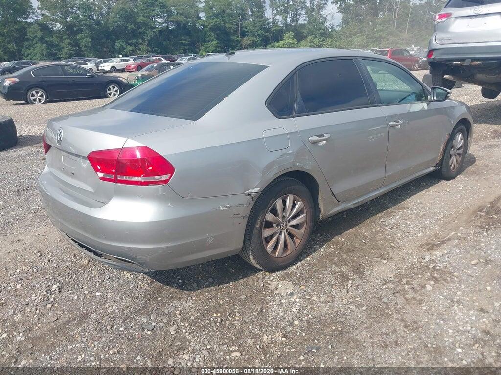 1VWAP7A32CC051999 2012 VOLKSWAGEN PASSAT photo no. 4