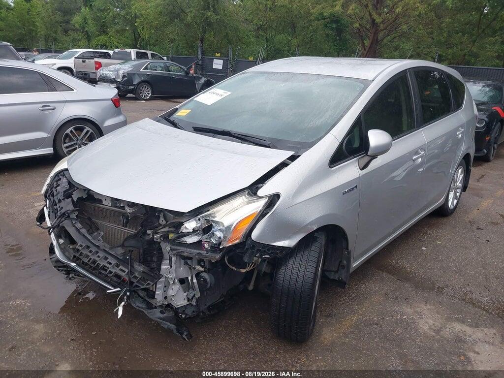 JTDZN3EU2C3078689 2012 TOYOTA PRIUS V photo no. 2