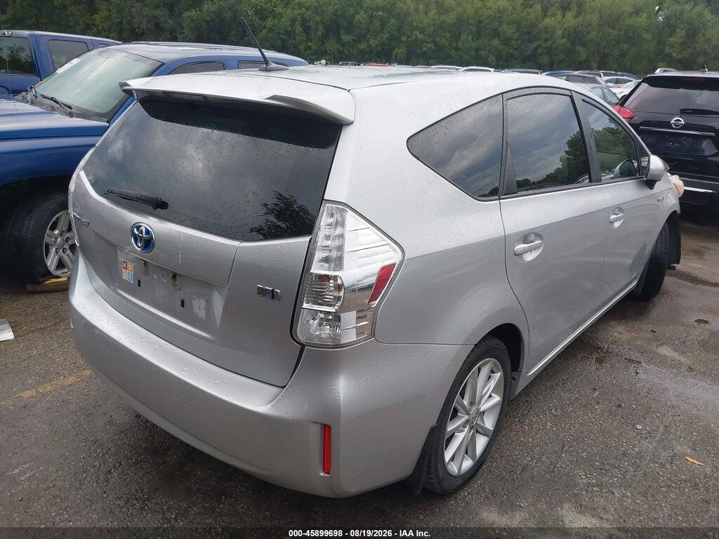 JTDZN3EU2C3078689 2012 TOYOTA PRIUS V photo no. 4