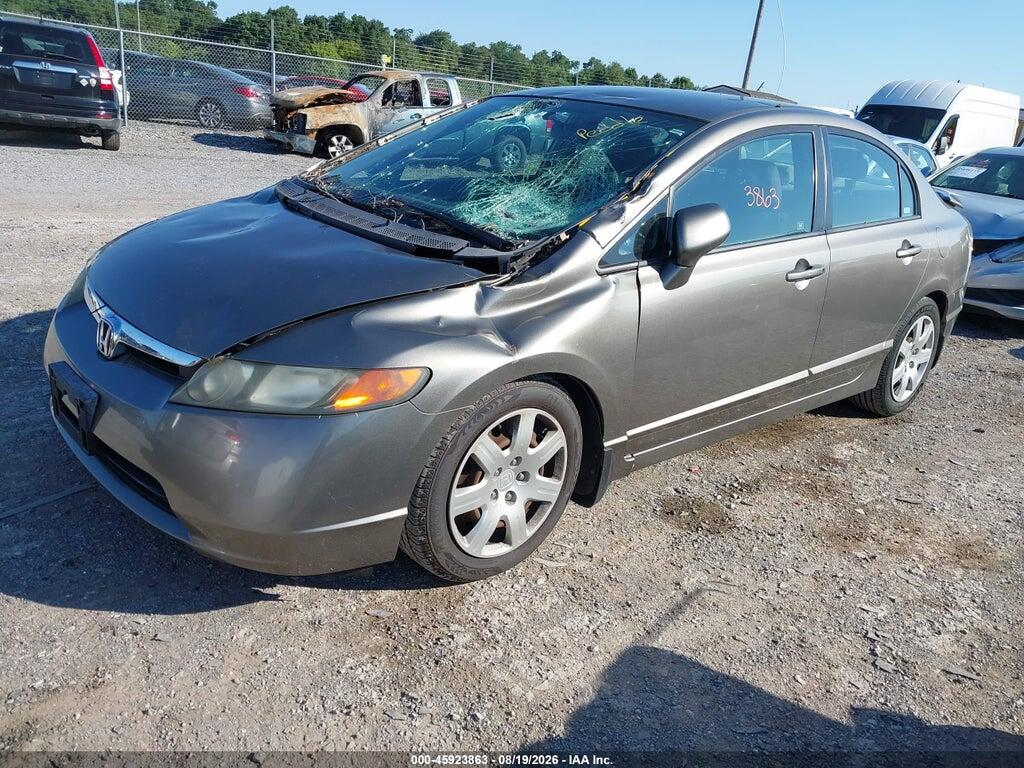 2HGFA16568H349186 2008 HONDA CIVIC photo no. 2