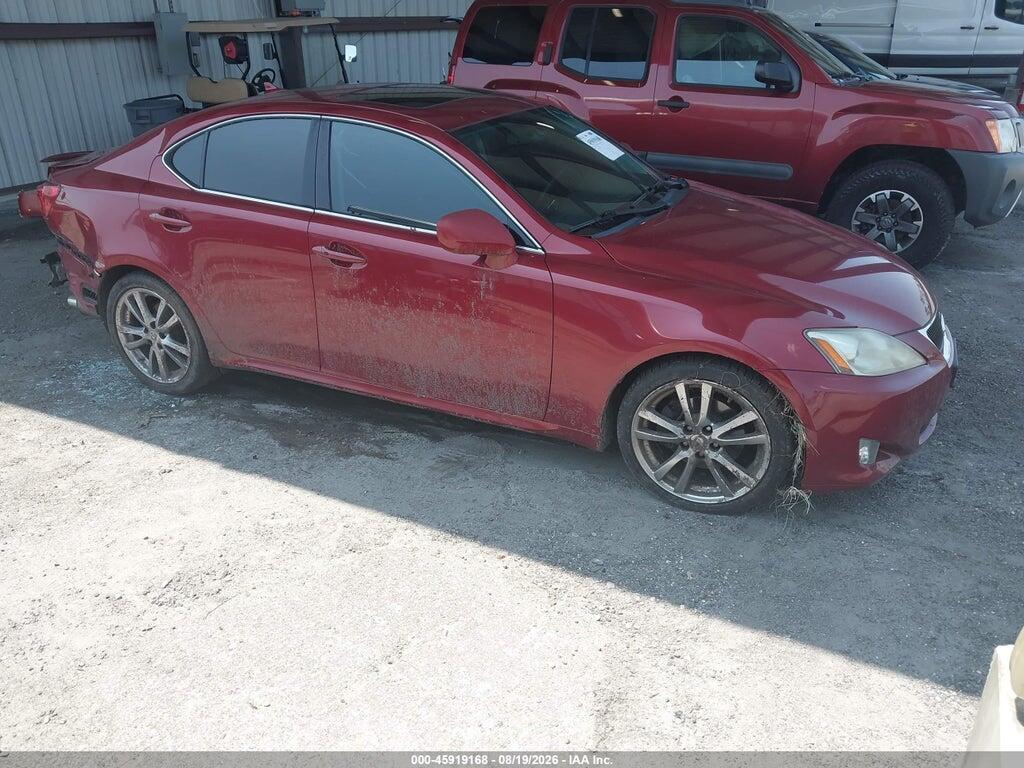 2008 LEXUS IS 250 JTHBK262485070217