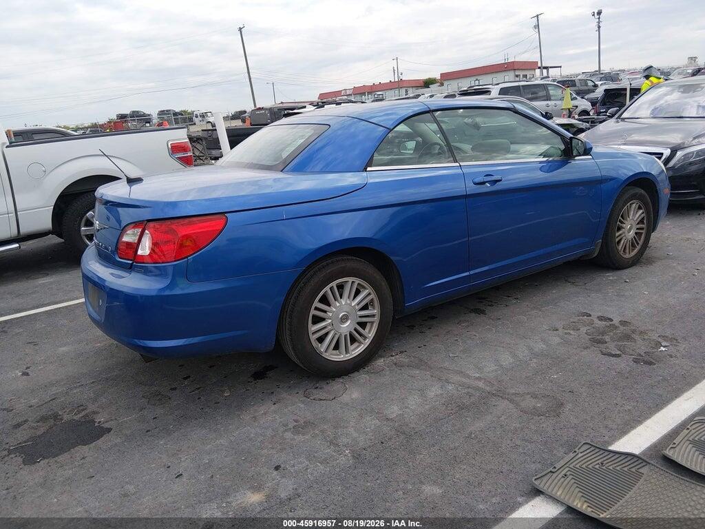1C3LC55R18N172811 2008 CHRYSLER SEBRING photo no. 4