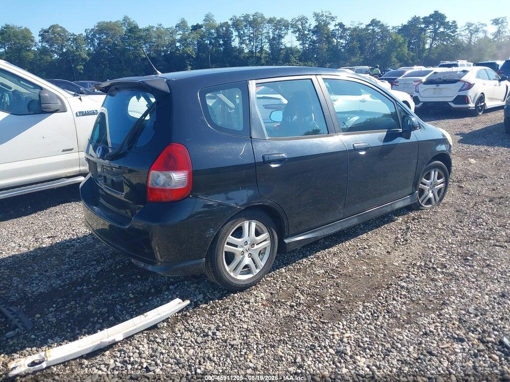 JHMGD38648S001082 2008 HONDA FIT photo no. 4