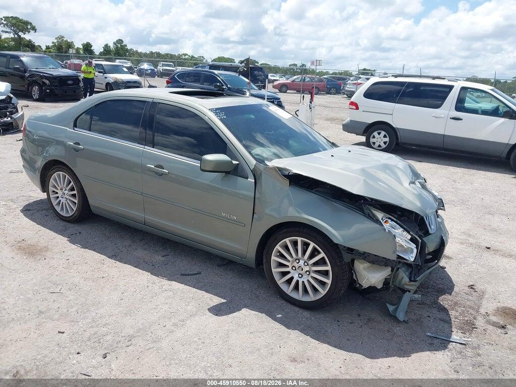 2008 MERCURY MILAN 3MEHM08Z58R642802