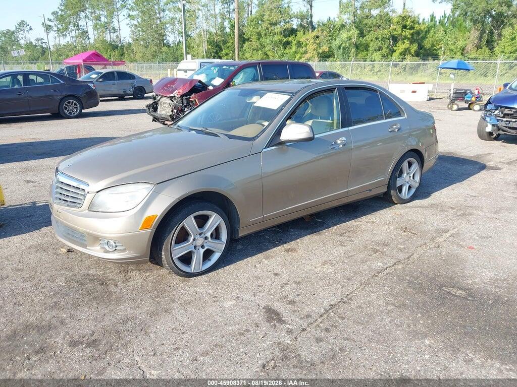 WDDGF81X08F061614 2008 MERCEDES-BENZ C 300 photo no. 2