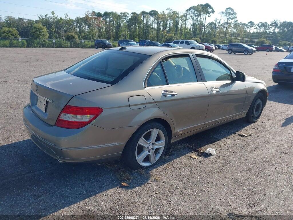 WDDGF81X08F061614 2008 MERCEDES-BENZ C 300 photo no. 4